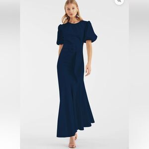 SACHIN & BABI Camila navy Maxi dress NWT